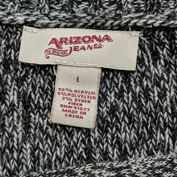 Tunic sweater with cross cross neck. - Picture 4 of 4